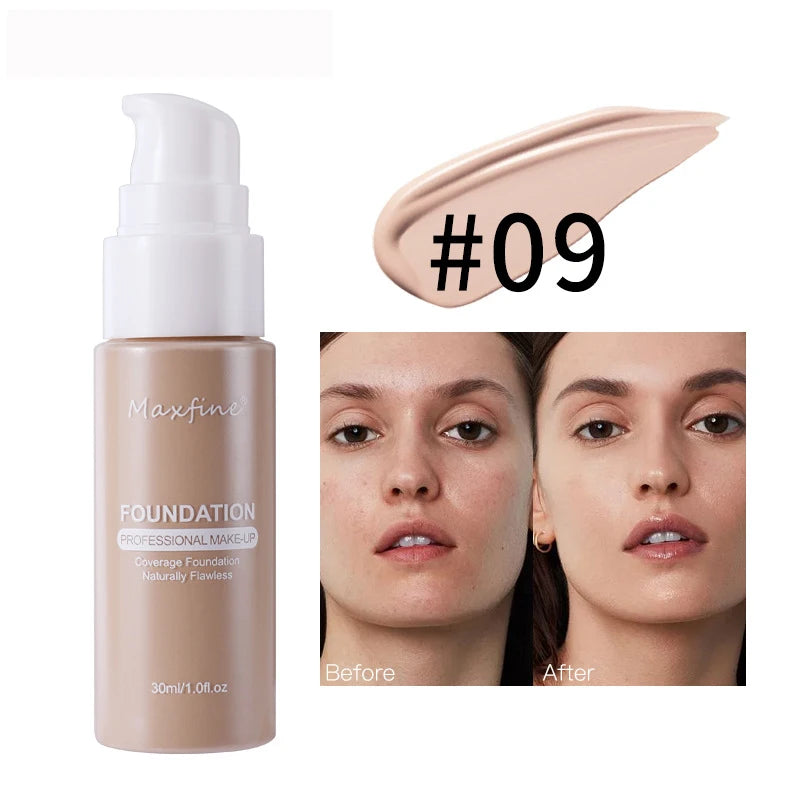 Liquid Foundation – Waterproof, Sweat-Resistant Professional Concealer