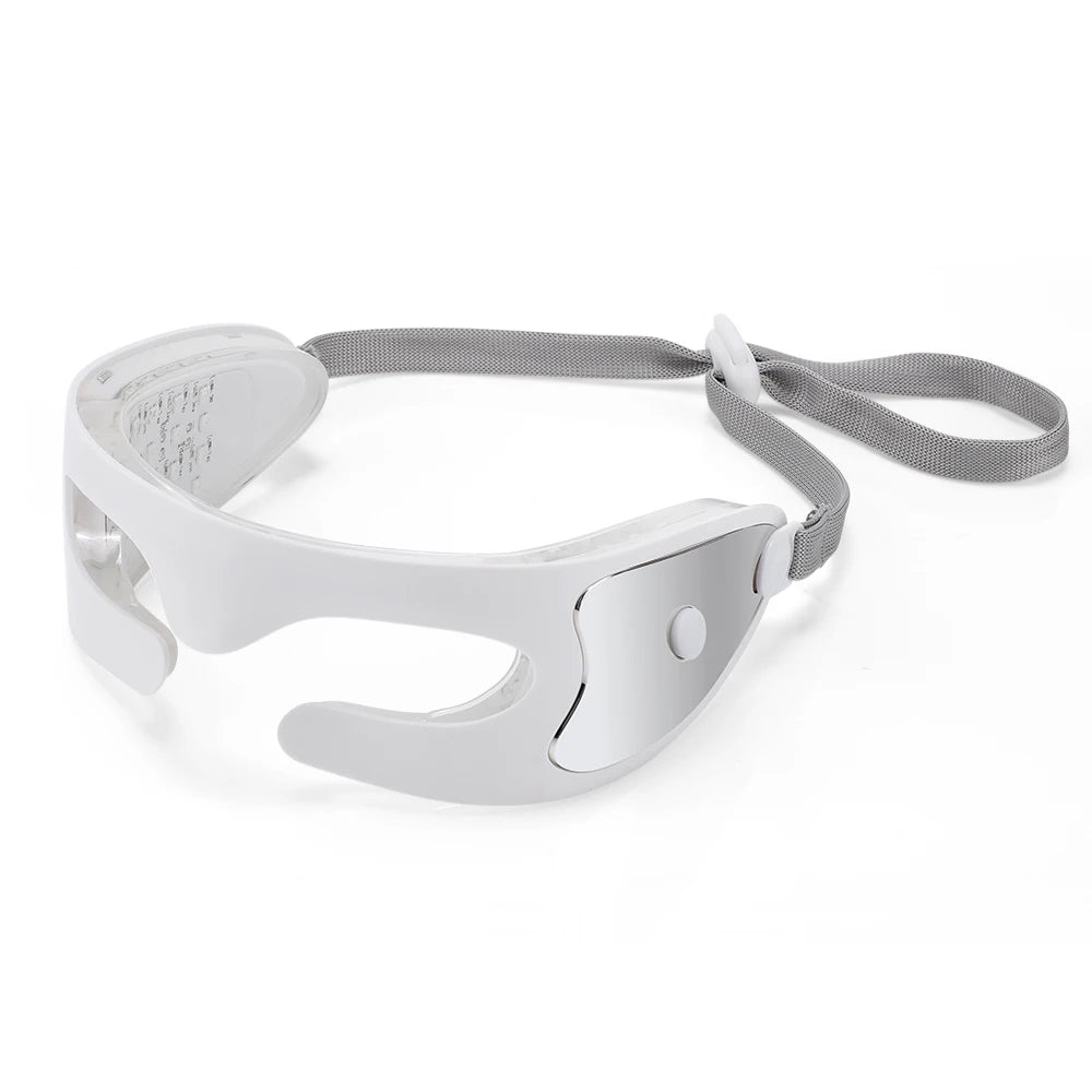 3D Visual Eye Massager with Red Light Therapy | Vibration Massage for Eye Muscle Relaxation, Fatigue Relief & Dark Circle Removal