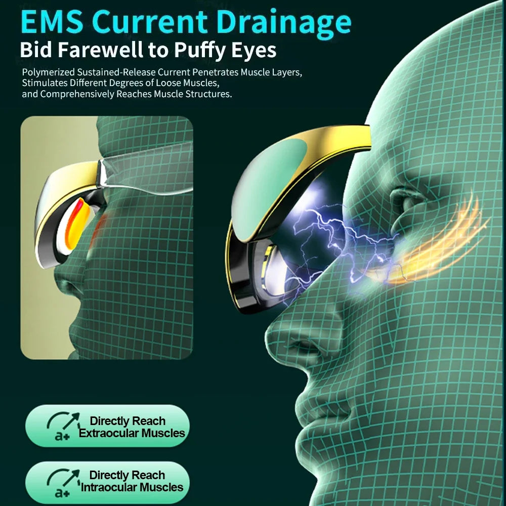 3D EMS Eye Massager – Relax & Refresh Your Eyes
