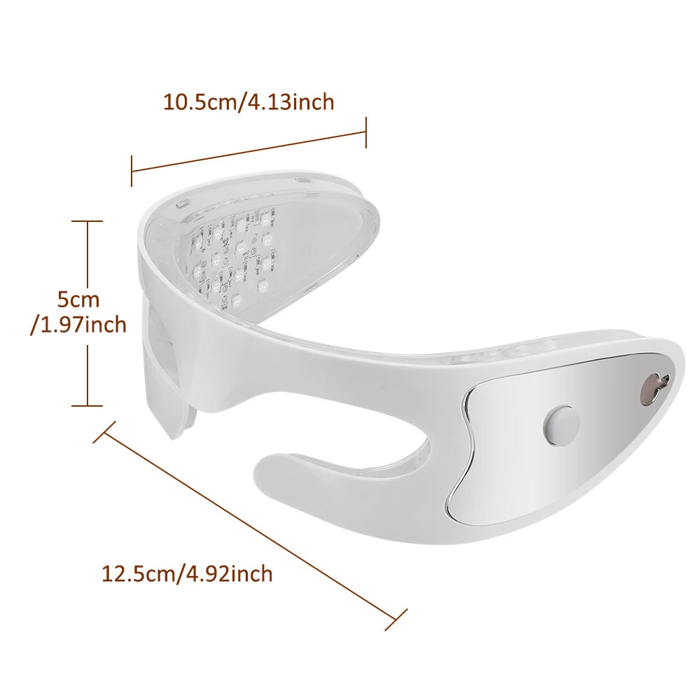 3D Visual Eye Massager with Red Light Therapy | Vibration Massage for Eye Muscle Relaxation, Fatigue Relief & Dark Circle Removal