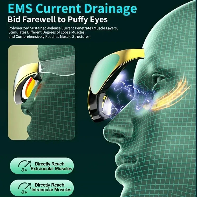 3D EMS Eye Massager – Relax & Refresh Your Eyes