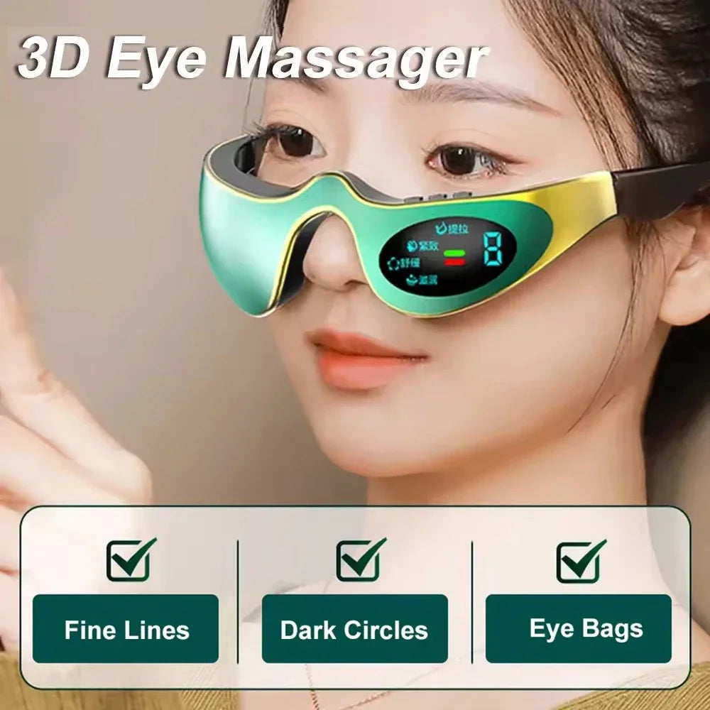 3D EMS Eye Massager – Relax & Refresh Your Eyes