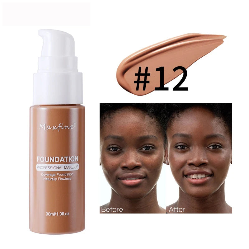 Liquid Foundation – Waterproof, Sweat-Resistant Professional Concealer