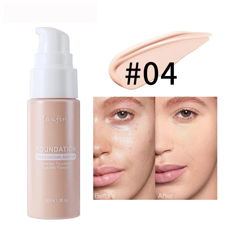 Liquid Foundation – Waterproof, Sweat-Resistant Professional Concealer