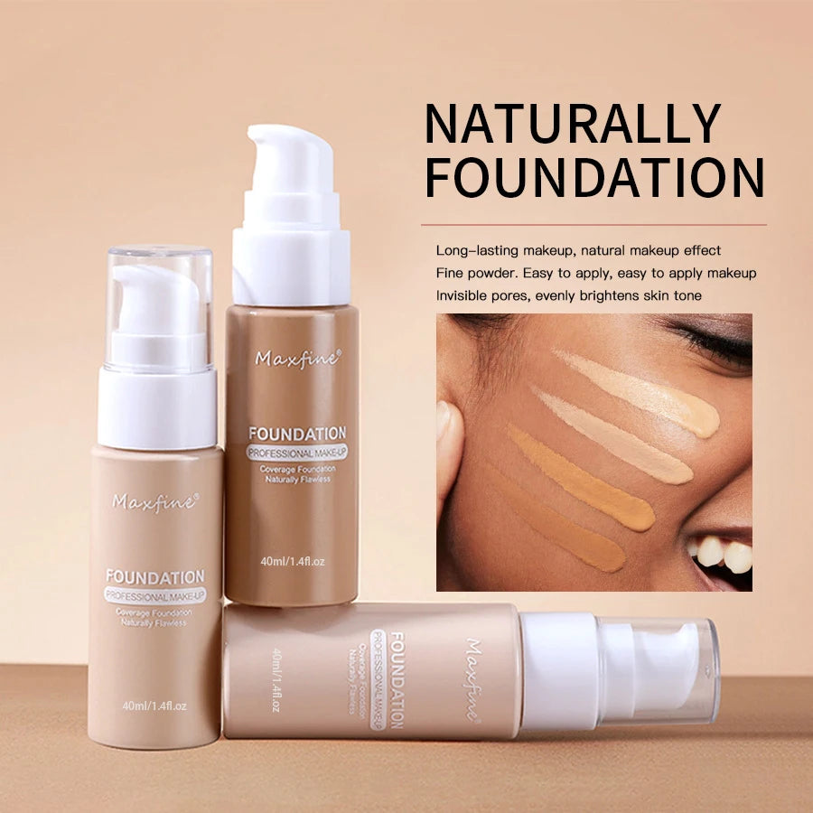 Liquid Foundation – Waterproof, Sweat-Resistant Professional Concealer