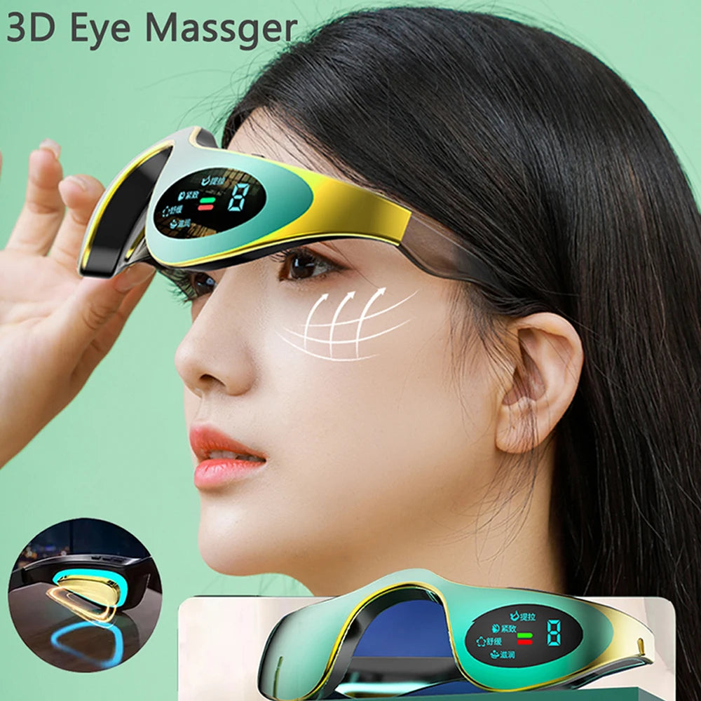 3D EMS Eye Massager – Relax & Refresh Your Eyes