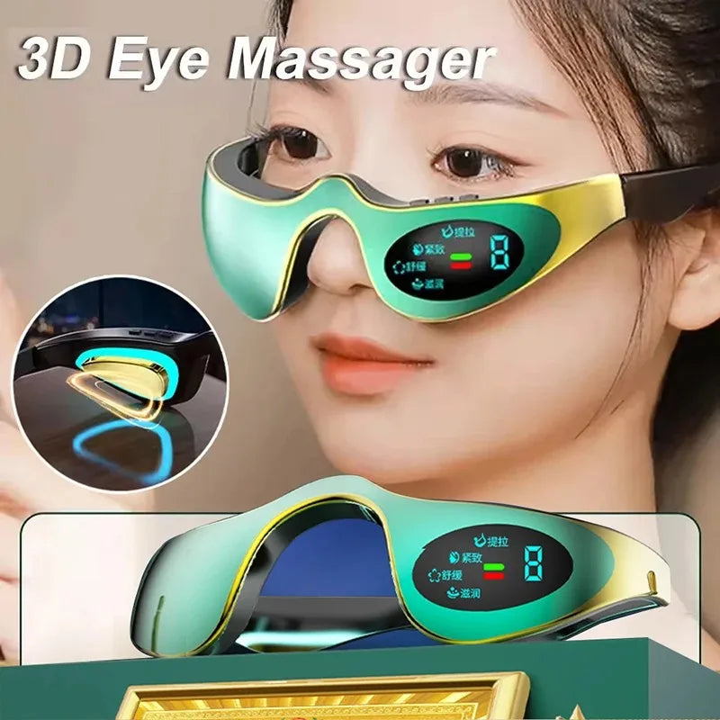 3D EMS Eye Massager – Relax & Refresh Your Eyes
