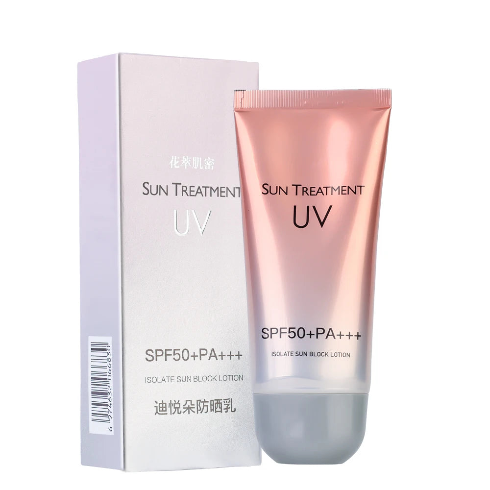 SPF50+ Whitening Sunscreen Gel – Face Moisturizer & Sun Block Cream