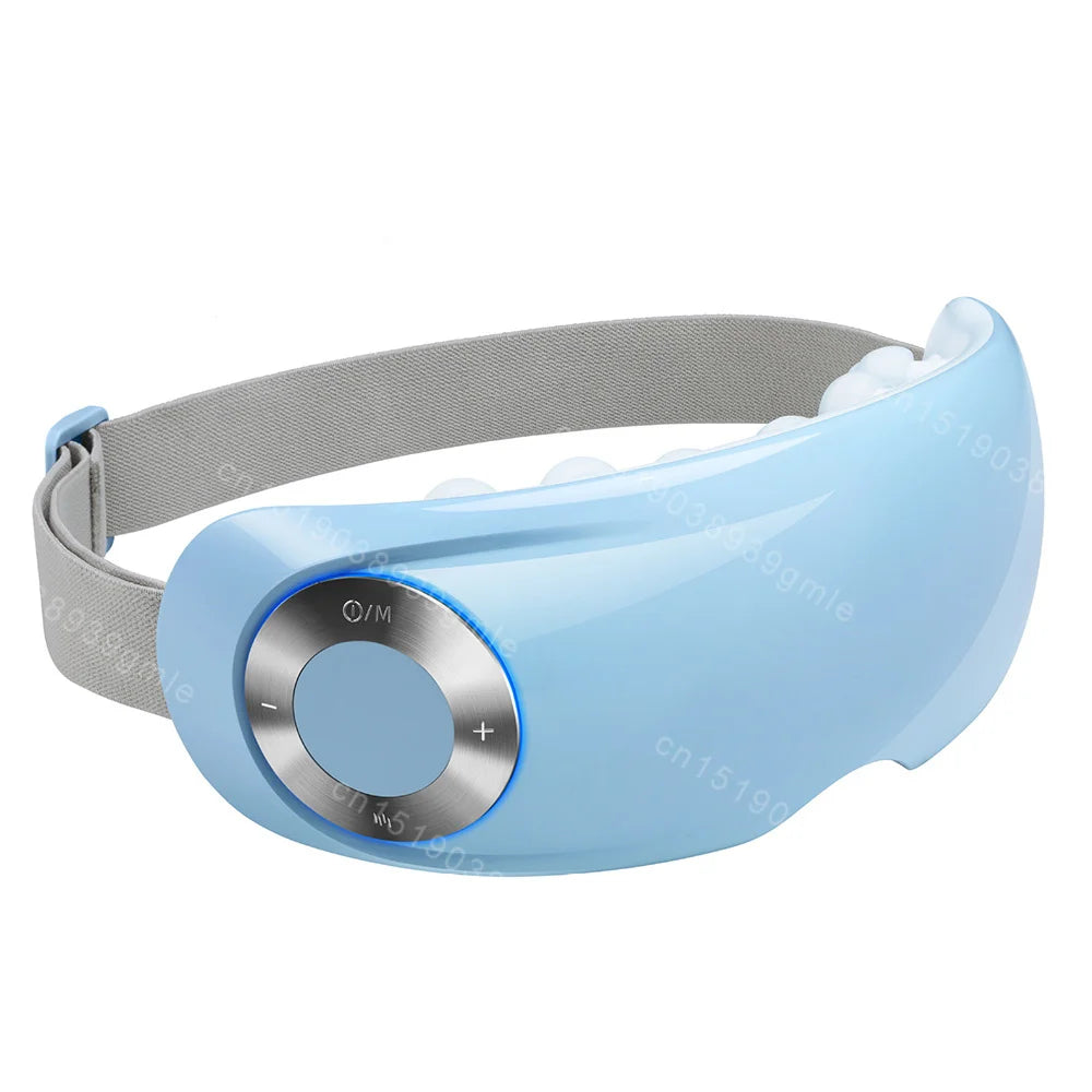 Multi-Effect Smart Steam Eye Mask – Electric 3D Eye Massager with Heat Compression for Eye Care & Relaxation